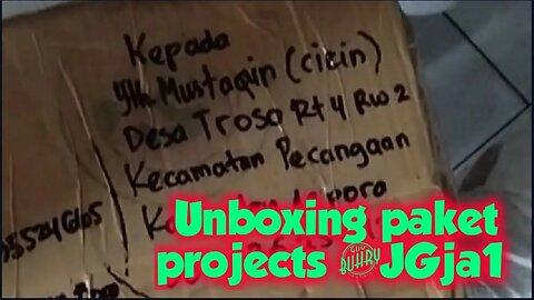 Terima paket #project JGja1 benang Lusi dan pakan #diy #homemade #atbm #powerloom