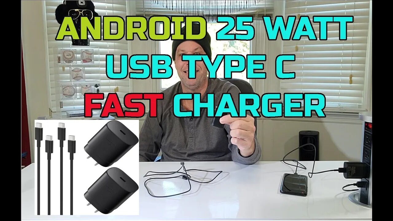 25W Super Fast USB C Charger for Android devices