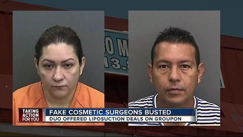 Deputies: Fake doctors arrested after performing liposuction without licenses in Tampa