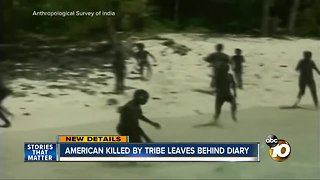 American killed by tribe leaves behind diary