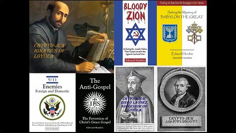 CRYPTO JEWISH ORIGINS OF THE ROMAN CATHOLIC JESUIT ORDER - EDWARD HENDRIE & TEXE MARRS