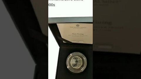 #2022 #Alan #Turing #PIEDFORT #Silver #Proof #50p (COA #138) @ #ChangeChecker com #investmenttips
