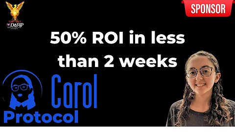 Drip Network Carol Protocol update 10 days in nearly 50% ROI