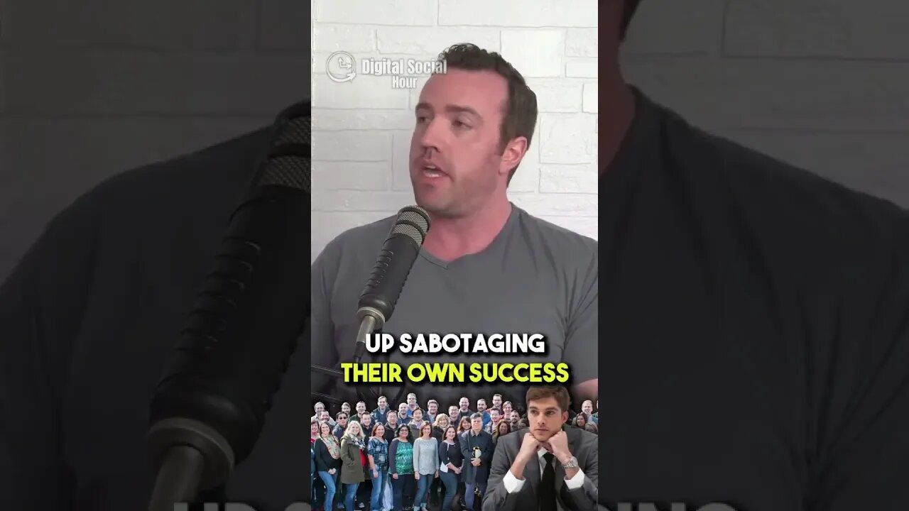 Are you sabotaging your own success? #business #entrepreneur #podcast