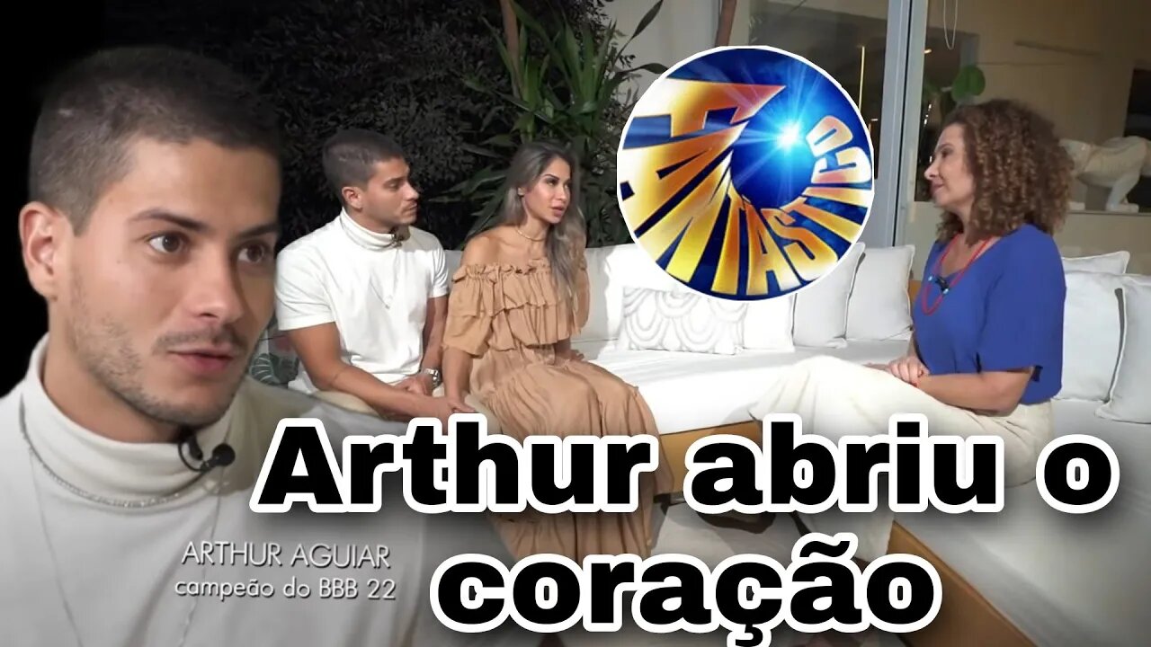 Fantástico! Arthur Aguiar abriu 9 coração neste domingo #arthuraguiar #Fantástico