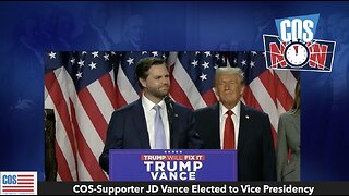 Vance is First VP-Elect to Support Convention of States | COS Now 2024 EP34