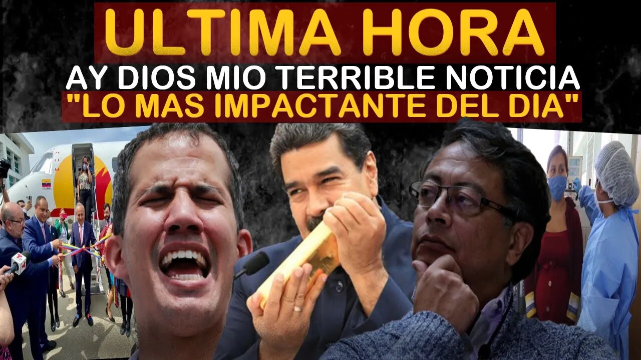 🔴SUCEDIO HOY! URGENTE HACE UNAS HORAS! MIRALO ANTES QUE LO BORREN - NOTICIAS VENEZUELA HOY