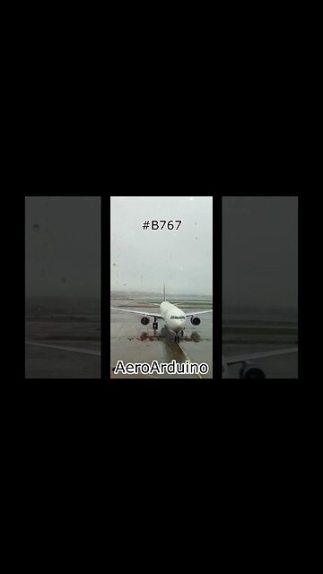 Watch Massive Delta #B767 Entering Gate At Mist #Aviation #Flying #AeroArduino