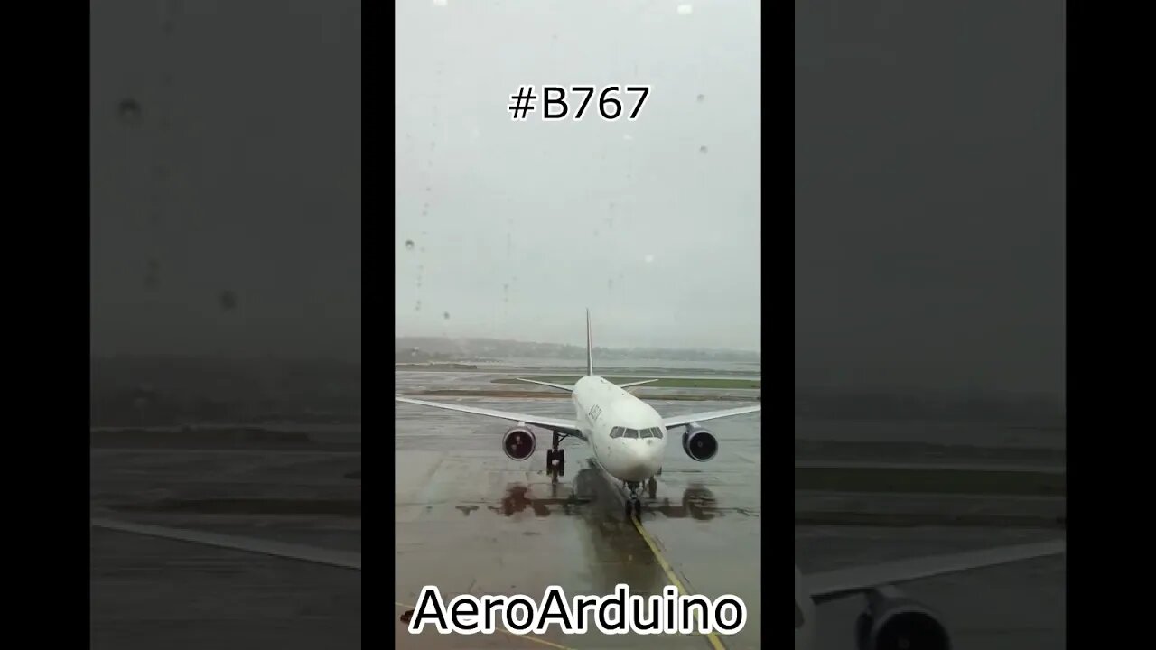 Watch Massive Delta #B767 Entering Gate At Mist #Aviation #Flying #AeroArduino