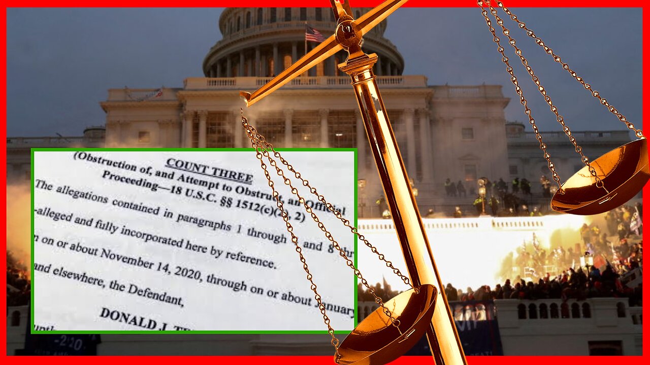 Feds Defy Supreme Court, STILL Charging J6ers WIth 20 Year 1512 Obstruction Felony