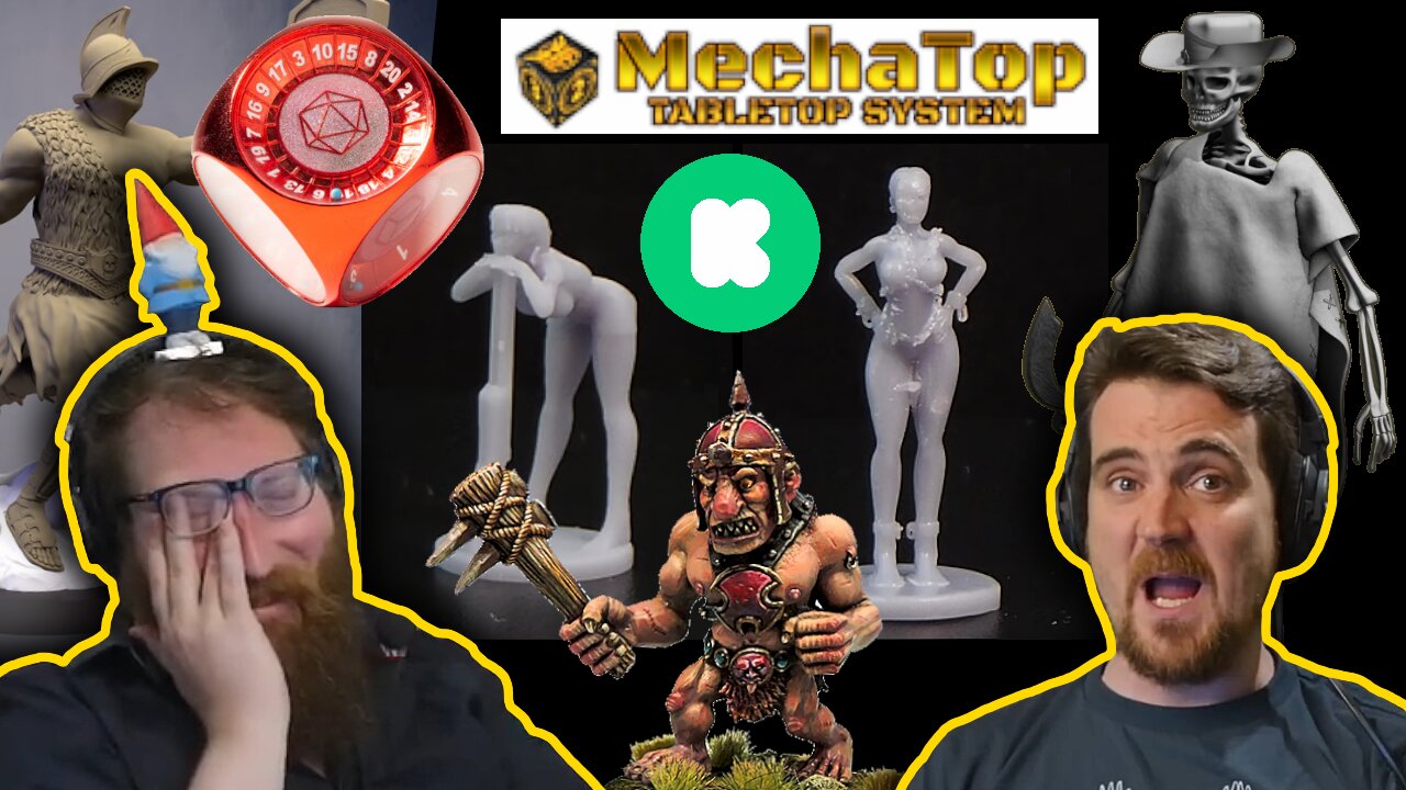 Kickstarter Miniatures 36 - Tom and Ben