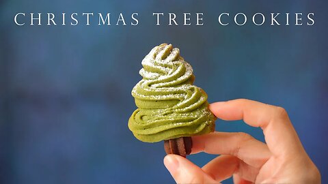 〈人聲詳細教學〉 聖誕樹曲奇 如何在冬天更容易製作曲奇 ┃Christmas Tree Cookies