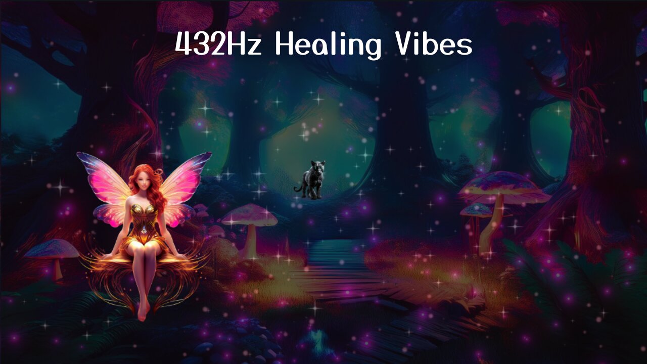 Feeling Down? Heal with 432Hz, Forest Creatures & Fairies 🌲