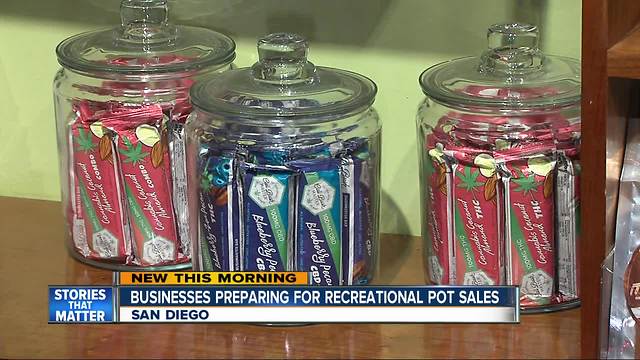 San Diego Marijuana Shops Prepare for Legal Recreational Sales