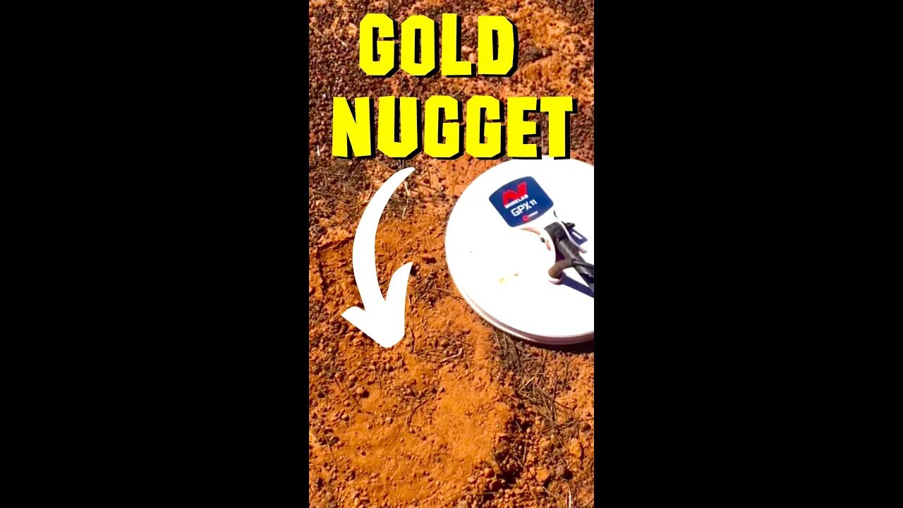 Gold Nugget found with Metal Detector