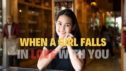 When a girl falls in love with you