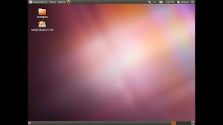 Ubuntu 11.04 Live Session on VirtualBox