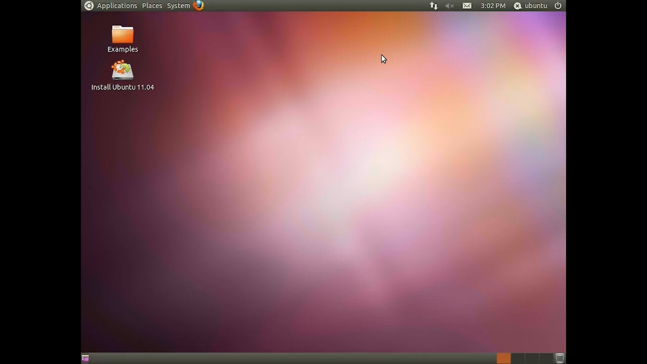 Ubuntu 11.04 Live Session on VirtualBox