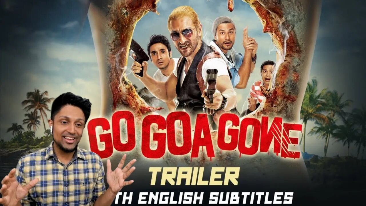 Go Goa Gone Official Trailer | Saif Ali Khan, Vir Das, Puja Gupta, Kunal Khemu | REACTION