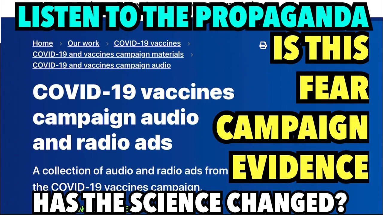 AUSSIE GOVERNMENT HEALTH WEBSITE | We take the Pi$$ out of their C19 Radio Ads