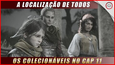 A Plague Tale: Requiem, A localização de todos os colecionáveis no Cap 11 | Super dica