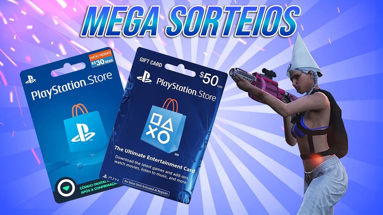 GTA 5 - SORTEIO DE UMA SUPER CONTA E MAIS 2 GIF CARDS!