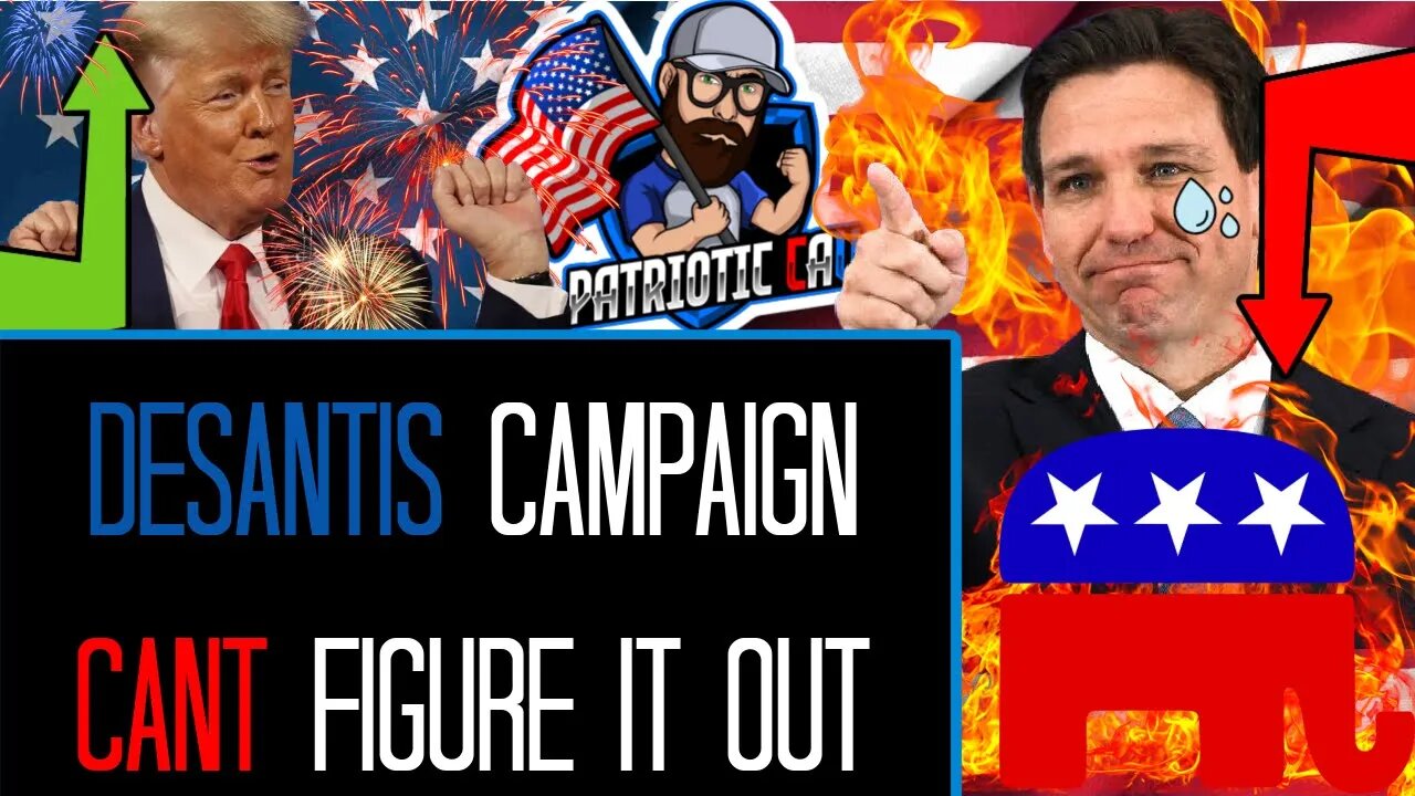 DeSantis At An ALL-TIME LOW?! | #trump #maga