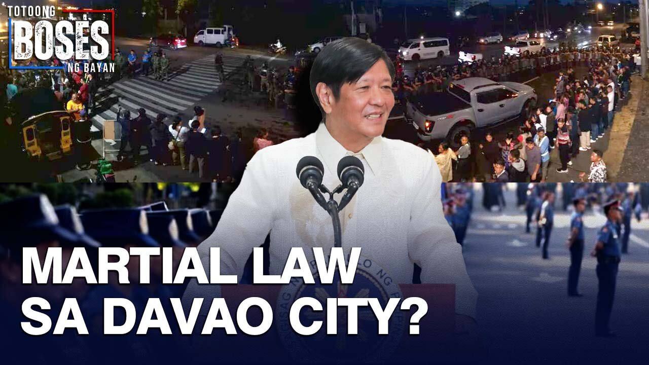 Posibleng MARTIAL LAW declaration sa Davao City, ibinabala