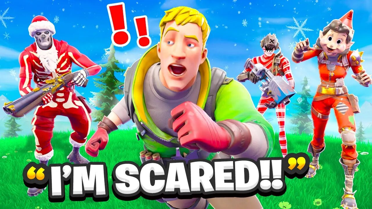 I Pretended To Be CHRISTMAS Bosses In Fortnite