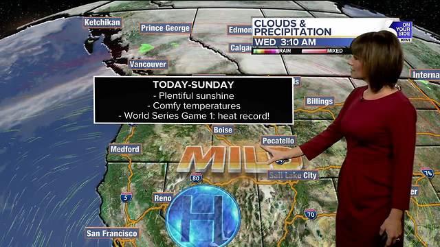 Soaking in the sunshine in southern Idaho all week long