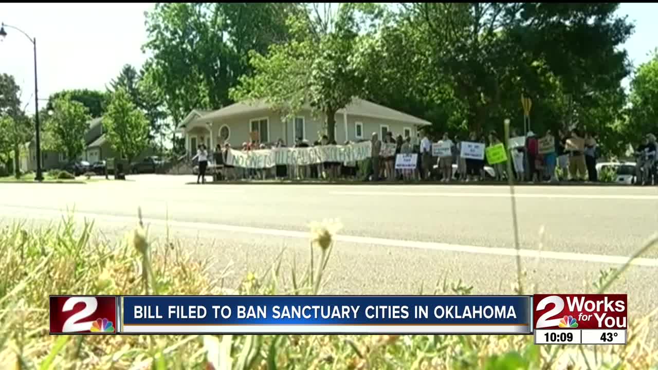 Bill filed to ban sanctuary cities in Oklahoma