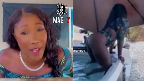 "Who's Grandma" Blueface Mom Karlissa Show Off Her Clappas In Hot Tub Wit Da Gworls! 🍑