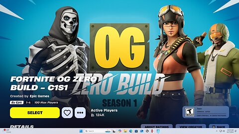 Noobs play Fortnite OG...