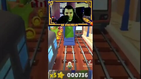 LIVE ÁS 22 HRS , COLA LÁ. S #cosmiconerd #subwaysurfers