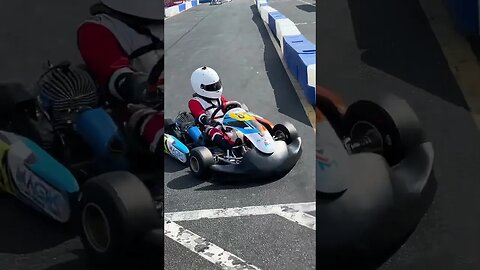 Great drive! P1! #gokart #racing