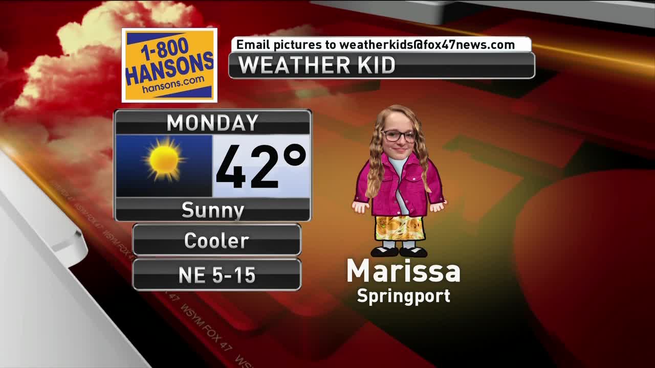 Weather Kid - Marissa - 3/25/19