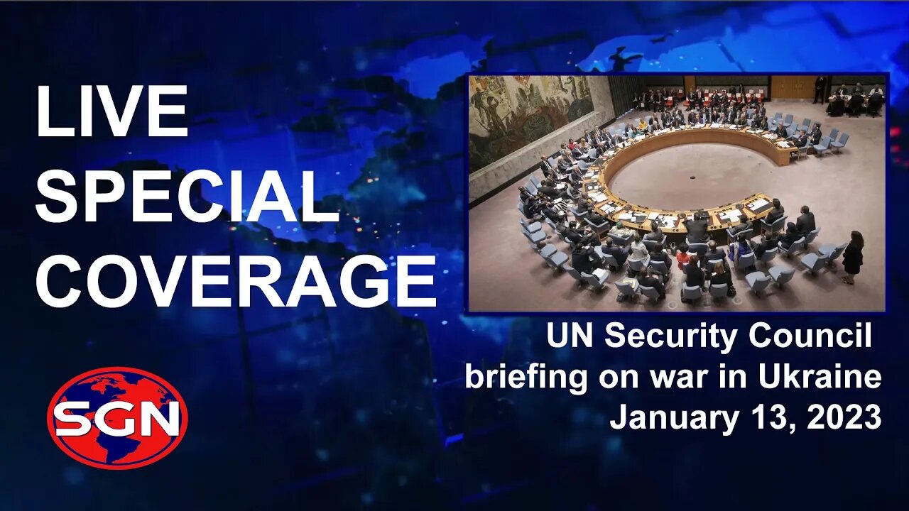 Live Coverage: UN Security Council briefing on war in Ukraine