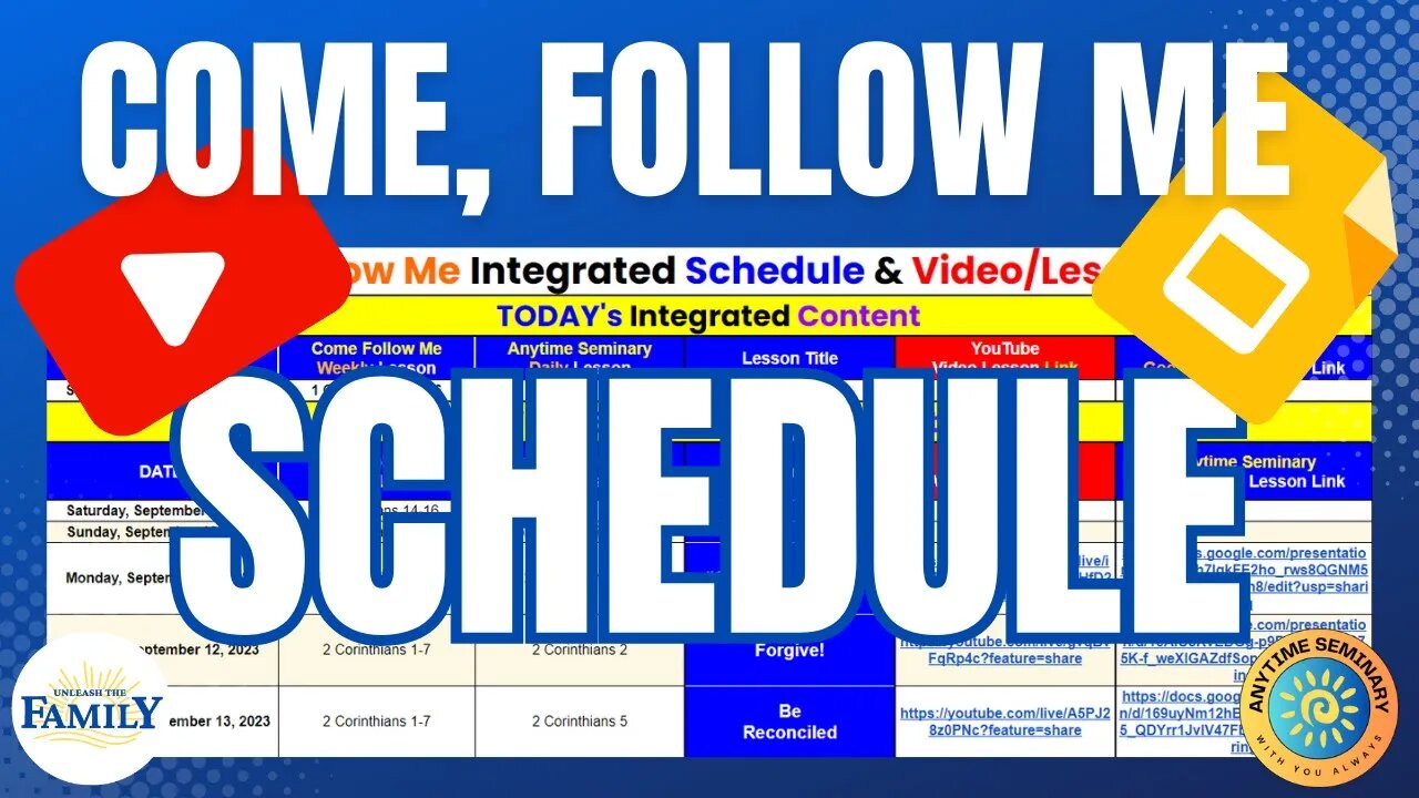 Introducing the Come, Follow Me Integrated Curriculum Tool