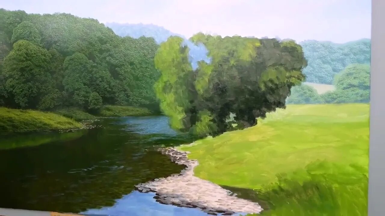 How to paint tree details 10