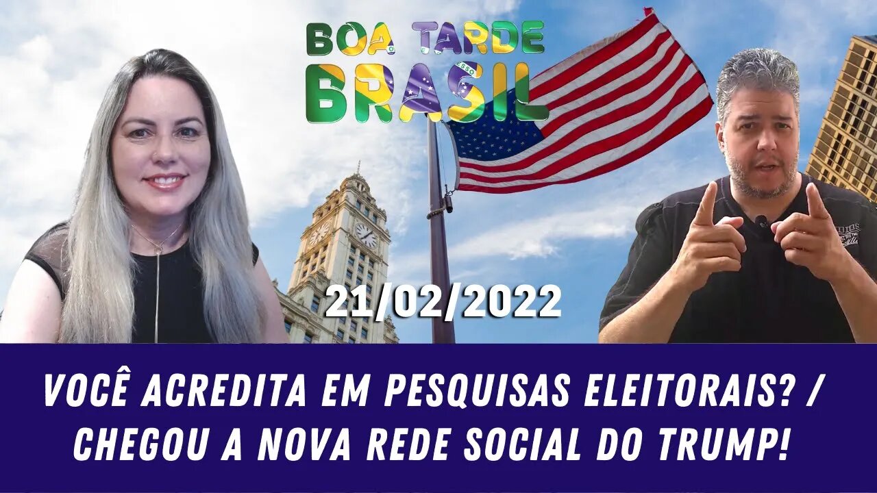 Você acredita em pesquisas eleitorais?? / Chegou a nova rede social do Trump!