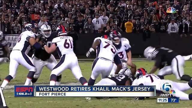 Khalil Mack has jersey retired