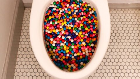 Will 20,000 Gumballs flush¿