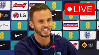 🔴 LIVE FROM QATAR | James Maddison England World Cup press conference