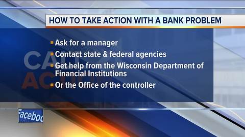 Call 4 Action: How to take action with a bank problem