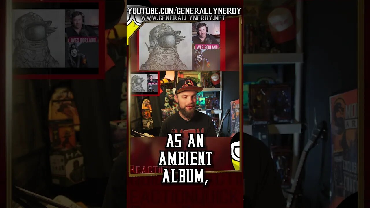 A Nerd Reacts to Wes Borland | Quickie Reaction | Nerd #shorts