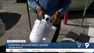 In hot demand--COVID boosts propane sales