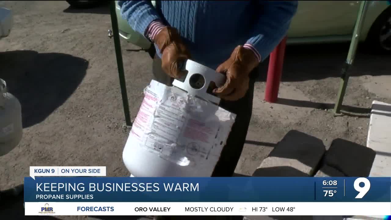 In hot demand--COVID boosts propane sales