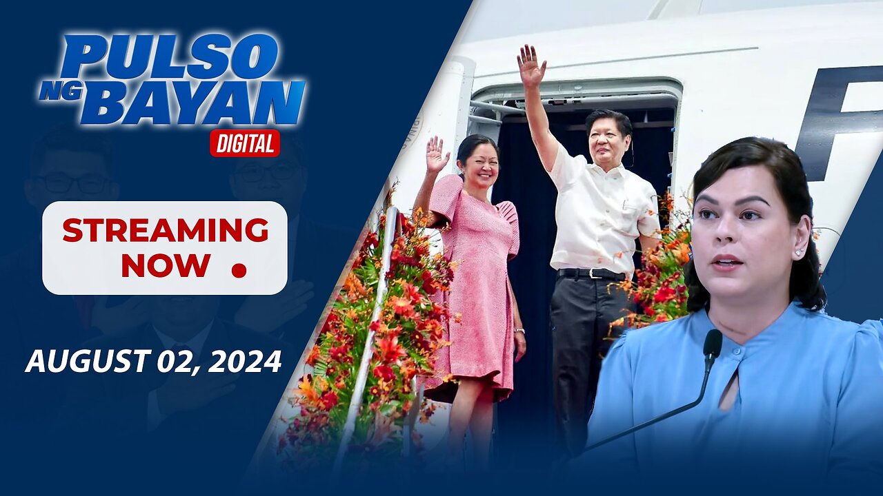 LIVE | Pulso ng Bayan kasama sina Atty. Harry Roque, Admar Vilando at Jade Calabroso | August 02, 2024