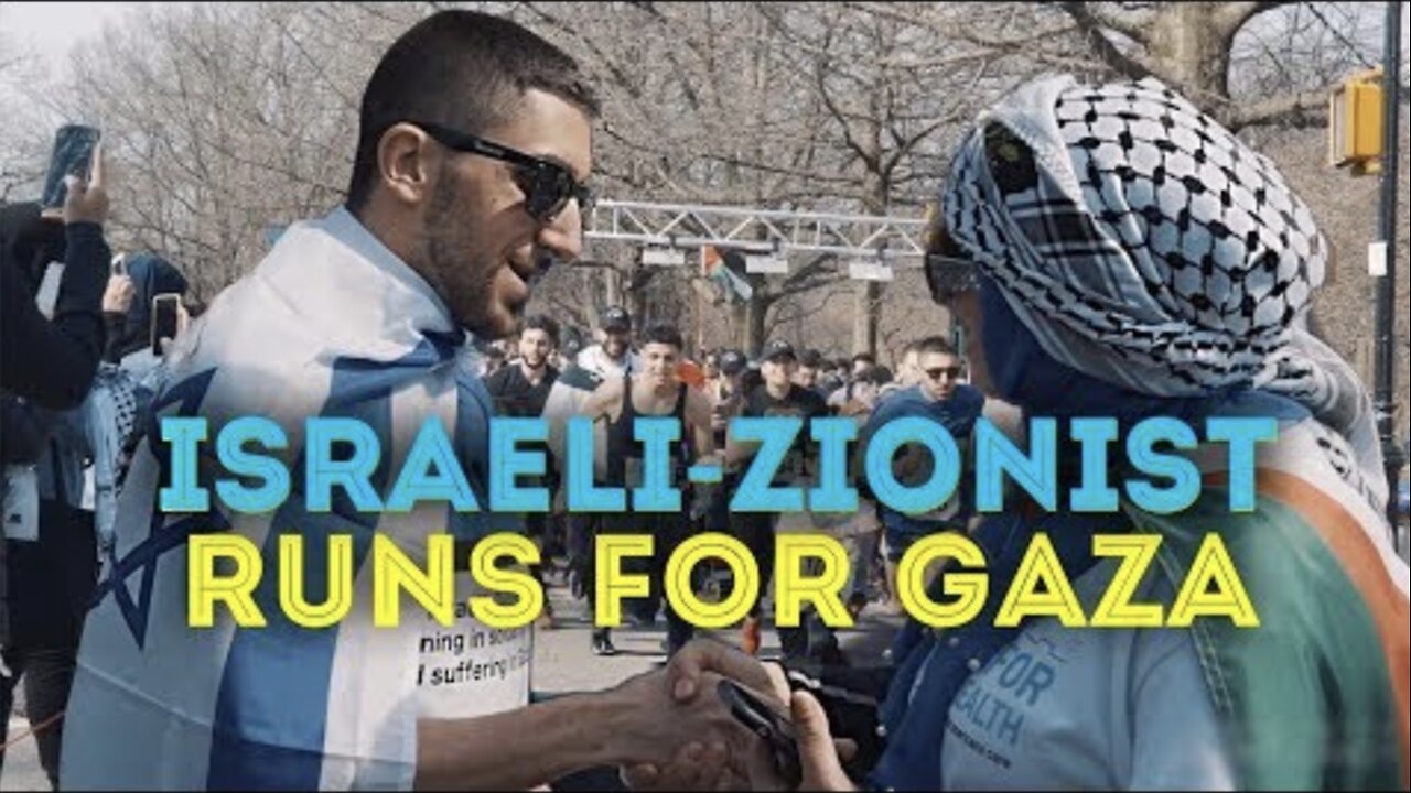 Israeli Zionist Runs For Gaza