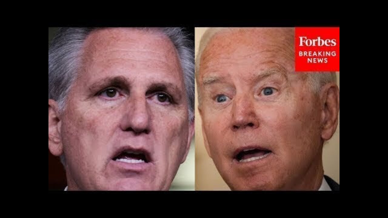 Kevin McCarthy Calls Out 'Twisted Thinking' Of Biden And Dems On Energy Production